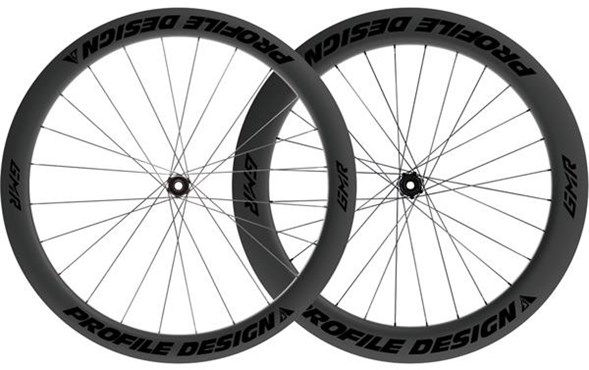 Profile Design GMR 50/65 Full Carbon Clincher Disc Brake Tubeless Wheelset