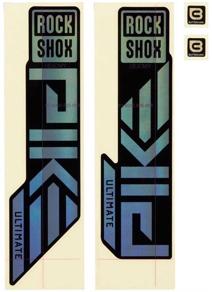 RockShox Fork Decal Kit - Pike Ultimate 27/29 (2023+)