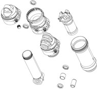 Image of RockShox Rear Shock Spare Parts Damper Body/LFP