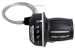 Image of SRAM MRX Twist Shifter - 7 SpeedRear 2:1 fits Shimano