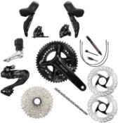Image of Shimano 105 R7150 Di2 Groupset