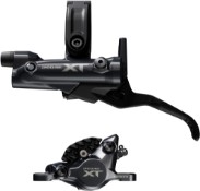 Image of Shimano BR-M8200/BL-M8200 XT 2 Pot Bled Brake Lever/Post Mount Calliper
