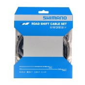 Image of Shimano Road Gear Cable Set With Stainless Steel Inner Wire