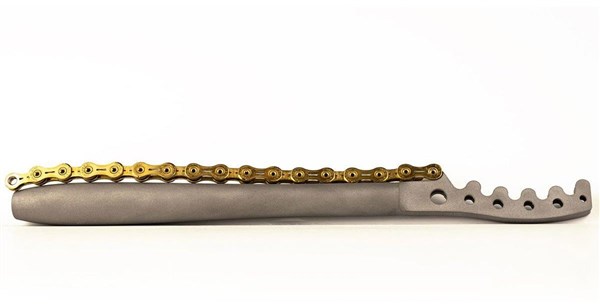 Silca 3D Printed Titanium Chain Whip