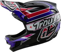 Image of Troy Lee Designs D4 Polyacrylite Full Face MTB Mountain Bike Helmet