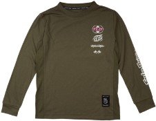 Image of Troy Lee Designs Skyline Ride Youth Long Sleeve MTB Mountain Bike Tee