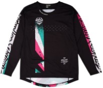 Image of Troy Lee Designs Sprint Youth Long Sleeve MTB Mountain Bike Jersey