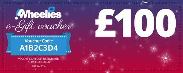 Wheelies Christmas Gift Voucher - £100